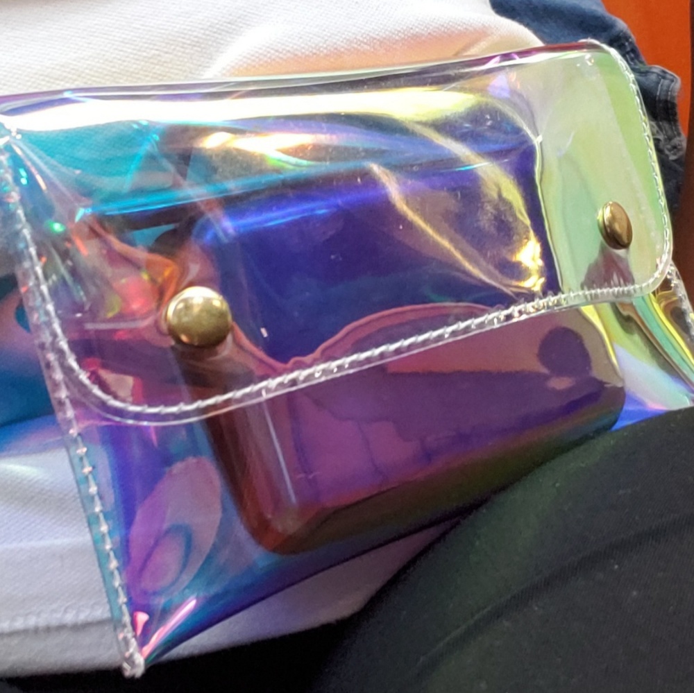 Holographic fanny pack